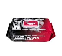 Ultragrime Pro Power Scrub Unfragranced Multi-Surface Wipes, Pack Of 80