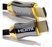ProSignal Pro Signal High Speed Hdmi Lead Male To Male Braided Gold Plated Connectors 5M