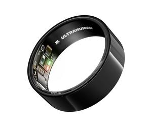 ULTRAHUMAN Ring AIR - Aster Black - Size 10 - Smart Ring | No Monthly Subscription | Size First with Sizing Kit | Sleep Tracking Wearable - Heart Rate - Fitness Tracker
