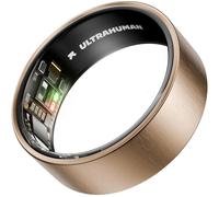 ULTRAHUMAN Ring Air - Brushed Rose Gold, Size 8, Gold