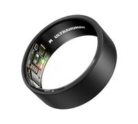 ULTRAHUMAN Ring AIR - Matte Grey - Size 8 - Smart Ring | No Monthly Subscription | Size First with Sizing Kit | Sleep Tracking Wearable - Heart Rate - Fitness Tracker