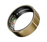 ULTRAHUMAN Ring AIR - Sleep and Fitness Tracker, Smart Ring for Men and Women, No app fee for standard features, Up to 6 days battery life (Bionic Gold, 12)