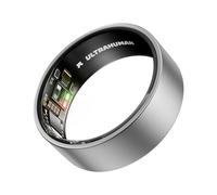 ULTRAHUMAN Ring AIR - Sleep and Fitness Tracker, Smart Ring for Men and Women, No app fee for standard features, Up to 6 days battery life (Raw Titanium, 11)