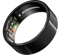 ULTRAHUMAN Ring AIR - Aster Black - Size 5 - Smart Ring | No Monthly Subscription | Size First with Sizing Kit | Sleep Tracking Wearable - Heart Rate - Fitness Tracker