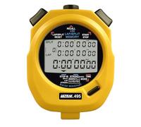 Ultrak 100 Lap Memory Timer, Yellow