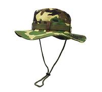 UltraKey Boonie Hat, Outdoor Wide Brim Sun Protect Hat, Double Layer Classic US Combat Army Style Bush Jungle Sun Cap for Fishing Hunting Camping Camouflage