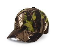 UltraKey Hands Free LED Baseball Cap Light Glow Bright Women Men Sport Hat Dark for Outdoor Jogging Breathable Snapback Hats Hip Hop Party Holiday Camouflage