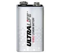 ULTRALIFE - U9VL-J-P - BATTERY, ULTRALIFE 9V LITHIUM