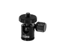 Ultralight 0.85oz/24g Ball Head Only - The BallHead - for Camera Tripod - Max Load 3.3lbs/1.5kg - Minimalist Design - The Lightest Mini BallHead for Hiking and Speed Guaranteed