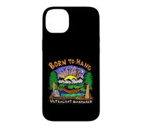 Ultralight Backpacker Born To Hang Funny Hammock Camper Case for iPhone 14 Plus