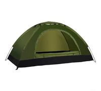 Ultralight Backpacking Tent, Door Design with Screen Ventilation Lightweight Portable for Hiking Outings 1-2 Person(1 person Army Green)
