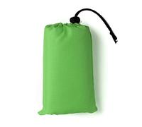 Ultralight Camping Tarp Waterproof Ground Sheet Floor Mat Folding Beach Mat Compact Tent Footprint for Outdoor Hiking Camping Picnic Green 1.4x2 m