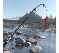 Ultralight Carbon Fiber ML Telescopic Fishing Rod Designed for Casting Techniques and Featuring Foldable Build for Easy Field Deployment (Spinnings 1.6M)