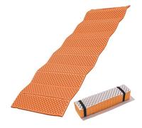 Ultralight Closed Cell Foam Sleeping Pad Proof Folding Camping Mat for Hiking Backpacking and Car(Orange)
