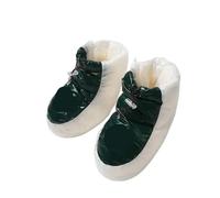 Ultralight Down Shoes Cover 800FP Booties Outdoor Tent Slippers Winter Foot Socks In Sleep Bag For Outdoor(Black-S)