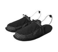 Ultralight Foldable Camp Shoes Portable Travel Slippers for Hiking | Canvas & TPU, Palm-Sized Folded, Slip-On Design, Anti-Slip Sole, Camp/Travel/Airplane