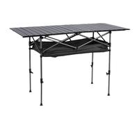 Ultralight Folding Camping Table - Portable Lightweight Outdoor Dining Defor Beach BBQ Pics and Hiking - Compact for Easy Transport and Storage