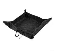 Ultralight for dyneema Camping Mat, Portable Waterproof Storage Tray | Foldable Outdoor Cushion For Hiking, Picnic, Beach, Quick Setup With Elastic Strands, Compact 34X34Cm, Purple Black Green