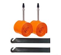 Ultralight For TPU Bike Inner Tube for 29 Inch Mountain Bicycles, 100g Weight, Shock Absorption and Aging Resistance (19x1.9-2.5 2PCS)