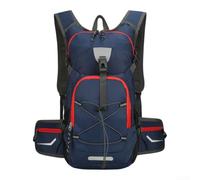 Ultralight Hiking Backpack 45L Waterproof Nylon Daypack With Helmet Holder | Ultralight Waterproof Nylon Hiking Backpack With Helmet Holder, Breathable Daypack For Cycling & Outdoor Adventures, Black