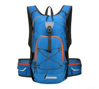 Ultralight Hiking Backpack 45L Waterproof Nylon Daypack With Helmet Holder | Ultralight Waterproof Nylon Hiking Backpack With Helmet Holder, Breathable Daypack For Cycling & Outdoor Adventures, Black