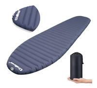 Ultralight Inflatable Sleeping Pad with R-Value 7.7, 74.8"x23.2" Cold Weather & Winter Camping Sleeping Pad, Durable 40D Nylon, Perfect for Extreme Cold Backpacking & Outdoor Adventures