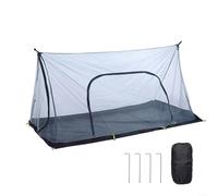 Ultralight Mesh Camping Tent - Lightweight Net Inner Tent Shield with Ropes for Outdoor Adventure, Travel, Hiking, Backpacking, Waterproof, Easy Setup, Portable Aqiong