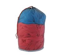 Ultralight Mesh Stuff Sack, Nylon Drawstring Bag, Multiple Sizes, for Travel, Camping, Kayak, Fishing, Hiking (Black, XXL)