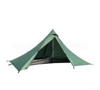 Ultralight Poleless Mesh Tent for 1-2 Person Camping - Pyramid Design with Trekking Poles - Breathable Net Inner for Hiking & Backpacking - Grey 40D Nylon(grey)