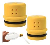 Ultralight Portable Bidet for Travel | Water Bottle Attachment | 4-Hole Nozzle | Backpacking, Camping, Hiking, Postpartum Care (2 pieces, Large&Small Size)