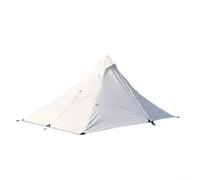 Ultralight Pyramid Camping Tent for 1-2 Person, Single | Layer Backpacking Tent with 210T Ripstop Fabric and PU3000 Waterproof, No Poles Required Using Trekking for