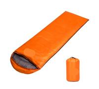 Ultralight Sleeping Bags For Adult Kids 1KG Portable 3 Season Hiking Camping Backpacking Sleeping Bag With Sack for Outdoors Camping(Orange)
