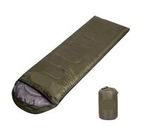 Ultralight Sleeping Bags For Adult Kids 1KG Portable 3 Season Hiking Camping Backpacking Sleeping Bag With Sack for Outdoors Camping(Dark green)
