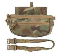 Ultralight Tactical Admin Pouch Dump Drop Pouch Utility Bag Medical Kit With Hook And Loop For JPC CPC LBT Tactical Vest(CP)