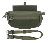 Ultralight Tactical Admin Pouch Dump Drop Pouch Utility Bag Medical Kit With Hook And Loop For JPC CPC LBT Tactical Vest(Green)