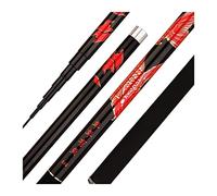 Ultralight Travel Fishing Rod, Stream Telescopic Fishing Rods Carbon Fiber Carp Rods Freshwater Fishing Rod Light Hard Hand Pole (Color : Black, Size : 8M and Gifts) (Black 8M and Gifts)