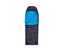 Ultralight White duck down Sleeping Bag Nylon Camping Outdoor Hiking Winter Thickened Waterproof for Camping(Black L duck down)