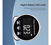 Ultralong Broadcast -Loller Linear Digital Screen for the Distance Meter LCD High Definition Screen Measurement for Diameter Measurement, Appropriate Daily Life and Work, 199,999 Range