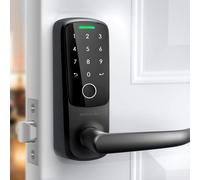 ULTRALOQ Latch 5 World's First Built in WiFi Smart Lock (Black) with F