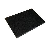 Ultralux Indoor Outdoor Heavy Duty Dirt Trapper Entrance Mat | 120cm x 180cm | Absorbent, Strong, Waterproof, Non-Slip Durable Door Mat | Black | Multiple Sizes