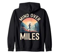 Ultramarathon Mind Over Miles Ultra Marathon Zip Hoodie