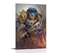 Ultramarines A Warhammer 40,000Art Canvas Print of Oil Paintings Reproduction Modern Canvas Print Artwork Abstract Landscape Pictures Printed on Canvas Wall Art for Home Office DecorationsFrame-style0