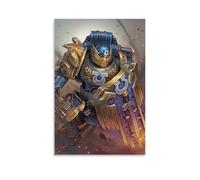 Ultramarines A Warhammer 40,000Art Canvas Print of Oil Paintings Reproduction Modern Canvas Print Artwork Abstract Landscape Pictures Printed on Canvas Wall Art for Home Office DecorationsUnframe-styl
