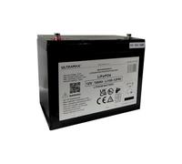 Ultramax 12V 100Ah Prismatic Lithium Iron Phosphate (Lifepo4) Battery Li100-12Pri Charger Included
