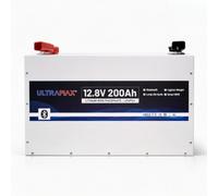 Ultramax 12v 200ah Slim line (Lithium) Battery with Bluetooth
