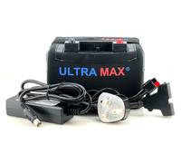 Ultramax 12V 22Ah Lithium Golf Trolley Battery With Usb Port 36 Holes