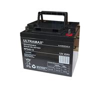ULTRAMAX 12V 45AH Mobility Scooter AGM GEL Battery to replace 38ah 40ah 42ah
