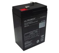 Ultramax Np4.5-6, 6V 4.5Ah 20Hr (As 4Ah) Sealed Lead Acid Rechargeable Battery