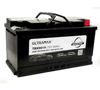 Ultramax Stop Start Agm Car Battery Tbx9019 12V 95Ah Type 019