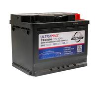 Ultramax Tbx3096 / Ybx7027 12V 60Ah 660 Cca Start Stop Car Agm Battery